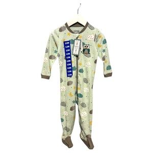 🦉 Tuffy Kids Zip Sleeper Footies size 12 Months